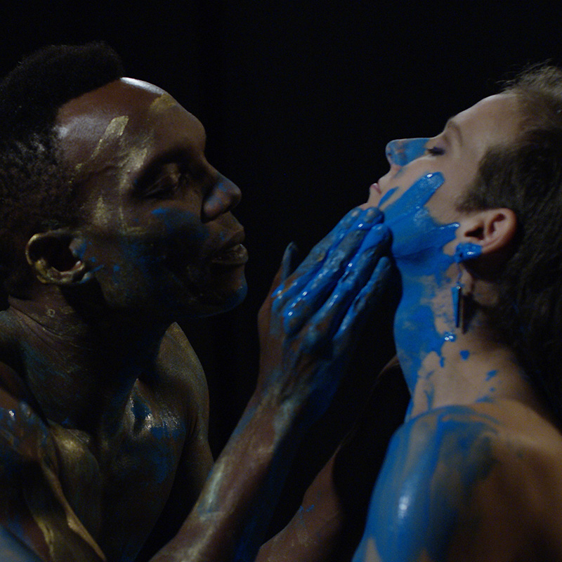 BDSM - Women sitting in bathtub, hands tied. Shibari, BDSM rigging, Japanese Ropes